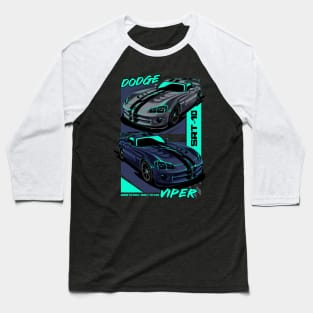 Dodge SRT-10 Viper Baseball T-Shirt